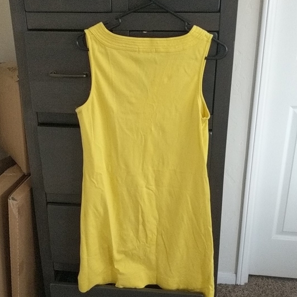SOLD New York and Company yellow medium dress - Picture 3 of 3